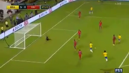 Brazil 7-1 Haiti - Goal by Lucas Lima (67')