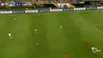 Colombia 2-3 Costa Rica - Golo de J. Venegas (2min)