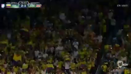 Colombia 2-3 Costa Rica - Golo de M. Moreno (73min)