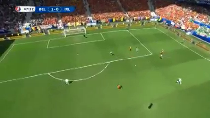 Bélgica vs Ireland - Gól de R. Lukaku (48min)