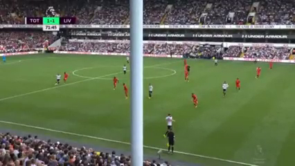 Tottenham Hotspur 1-1 Liverpool - Golo de D. Rose (72min)