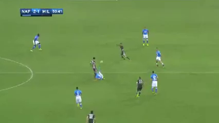 Napoli 4-2 Milan - Goal by M. Niang (51')