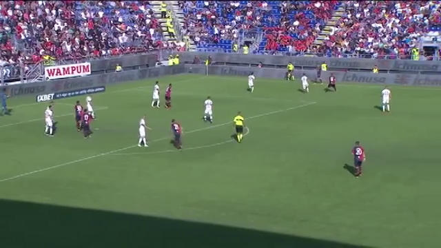 Кальяри - Дженоа 2:3 видео