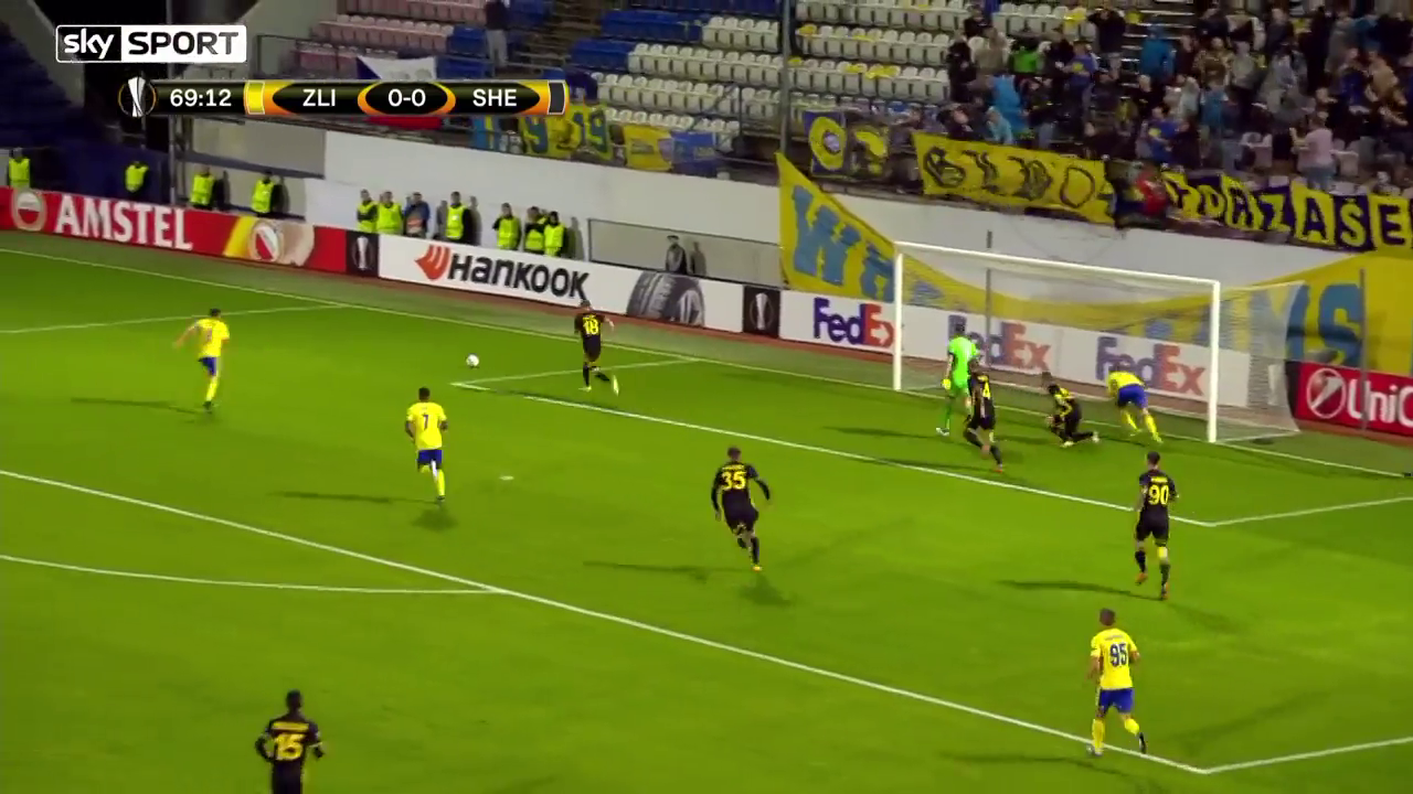 Злин - Шериф 0:0 видео