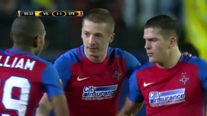 Вильярреал - Стяуа 2:1 видео