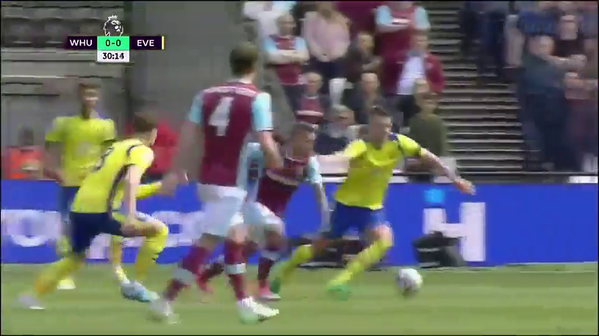 Вест Хэм - Эвертон 0:0 видео