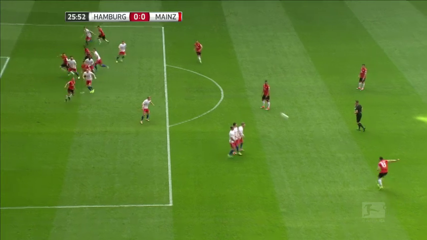 Гамбург - Майнц 0:0 видео