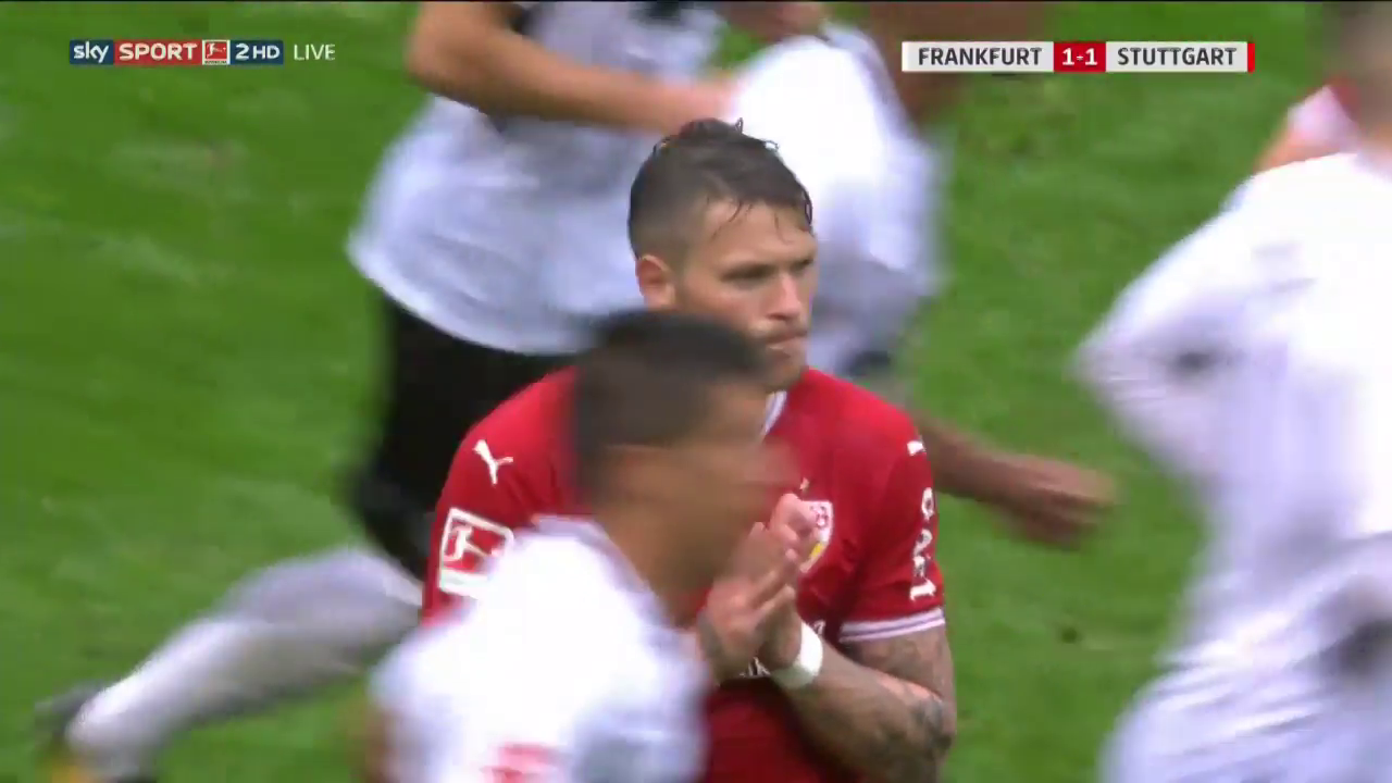 Айнтрахт Франкфурт - Штутгарт 2:1 видео