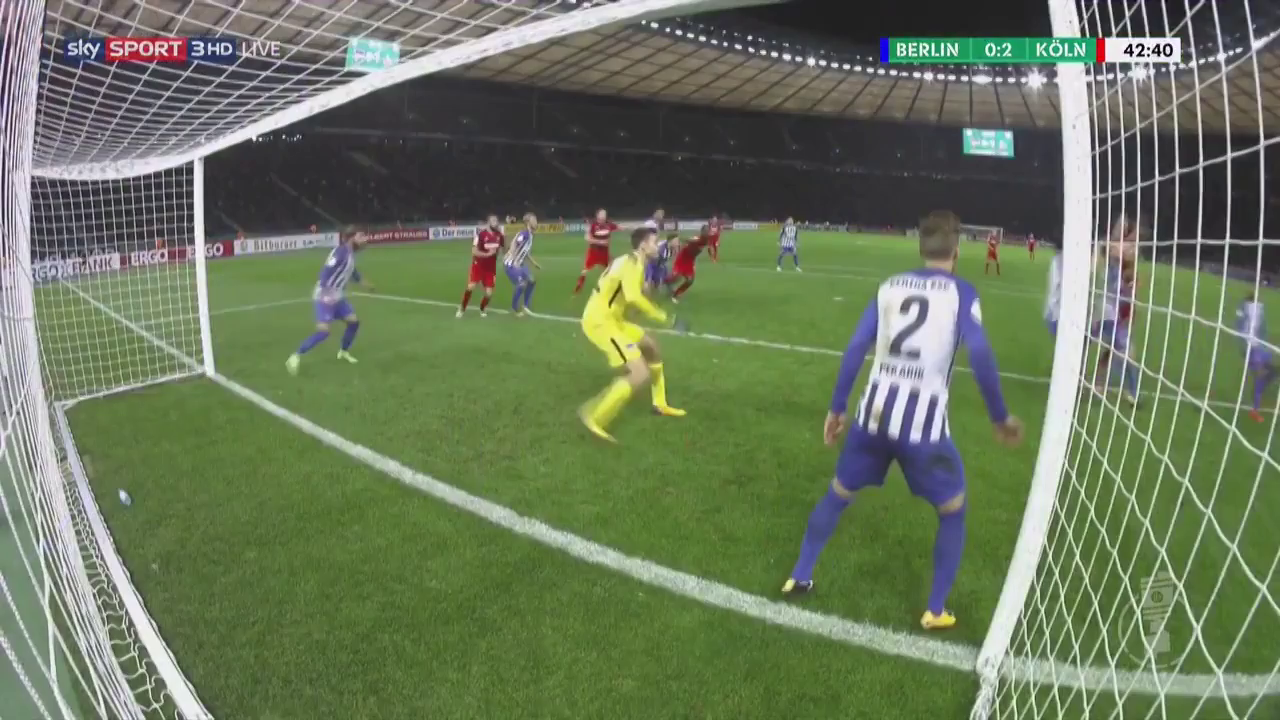 Герта - Кельн 1:3 видео
