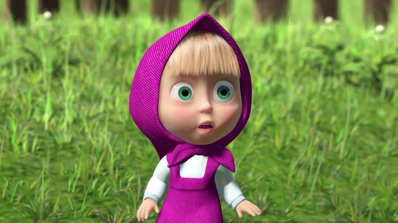 Mása és a medve (HD), mása