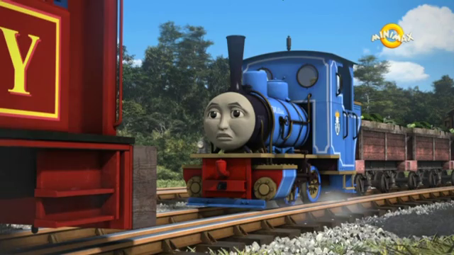 Thomas , a gőzmozdony 18x26