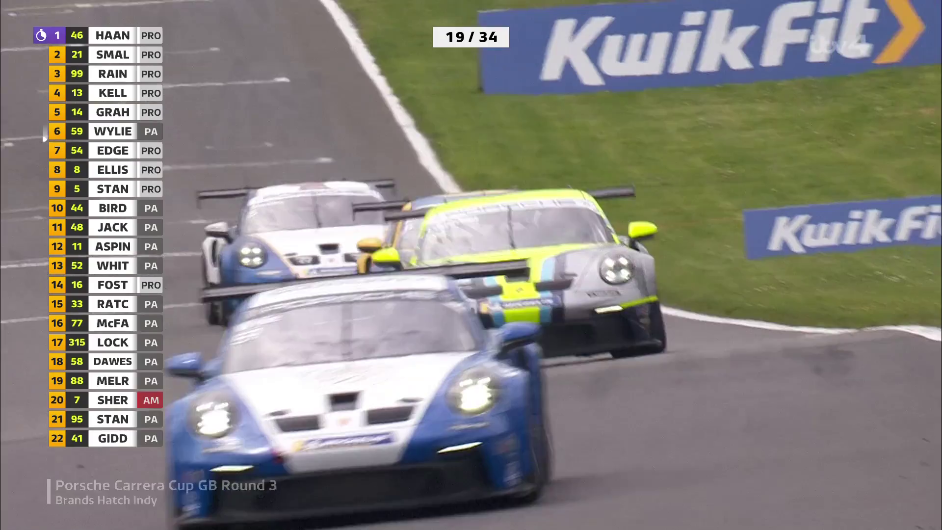 Porsche Carrera Cup GB 2023 Videa