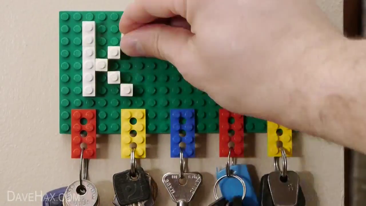 Hogyan készítsünk Legóból fali kulcstartót?, hogyan kell, házilag, kulcs -  Videa