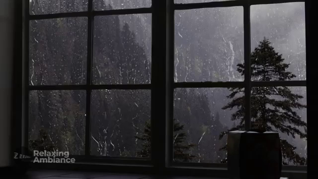 Eső és mennydörgés a pihentető, relax - Videa