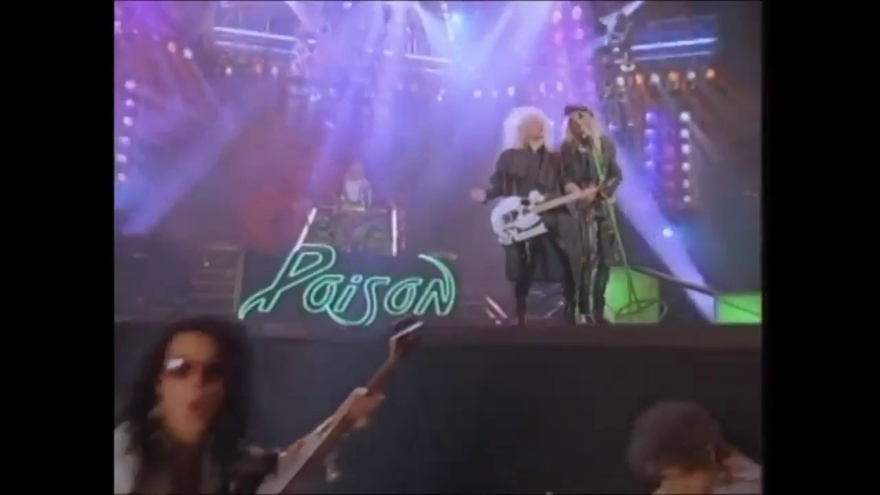 Poison videos 1986 - 1993