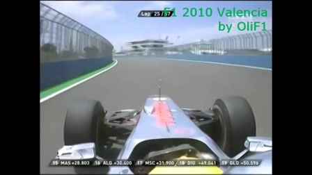 F1 2010 Európa nagydíj (Valencia), bukás, előzés, európa - Videa