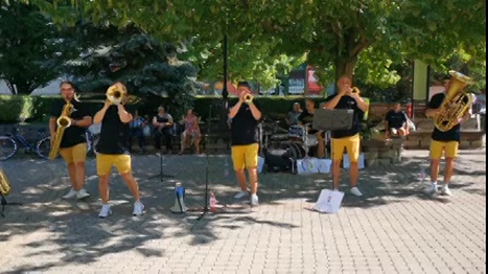 Ilyen volt a Kelet Brass Band koncertje a nyíregyházi Kossuth téren